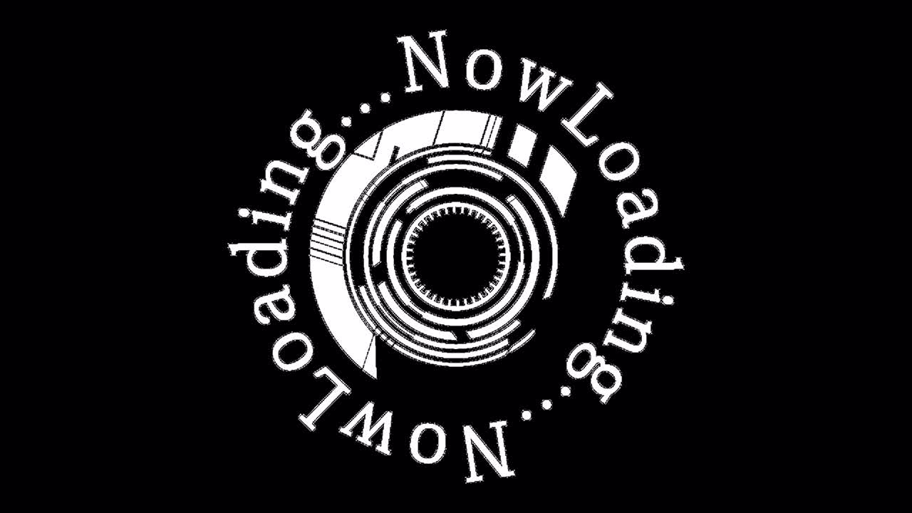 타 로딩 텍스트 애니메이션 1080p - 30fps - 알파 채널