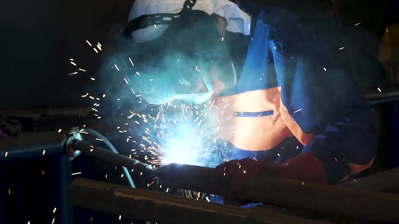 Industrial Welding Process