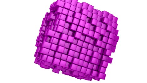 las cajas forman un cubo