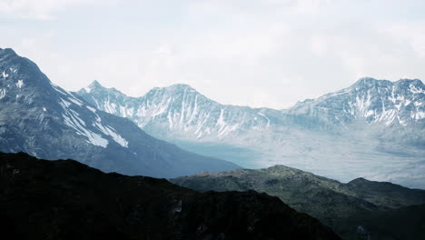 hermosa vista panorámica de las montañas