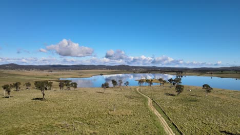 rangers valley dam, nsw, australia