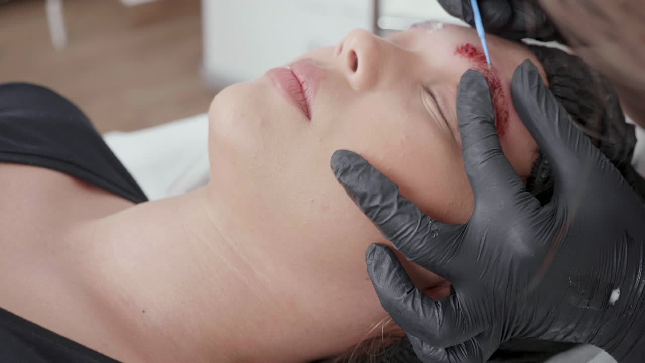 Eyebrow Microblading Procedure