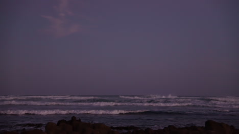 sea tides at sunset dusk or dawn