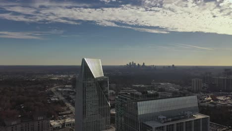 atlanta and lenox aerial view