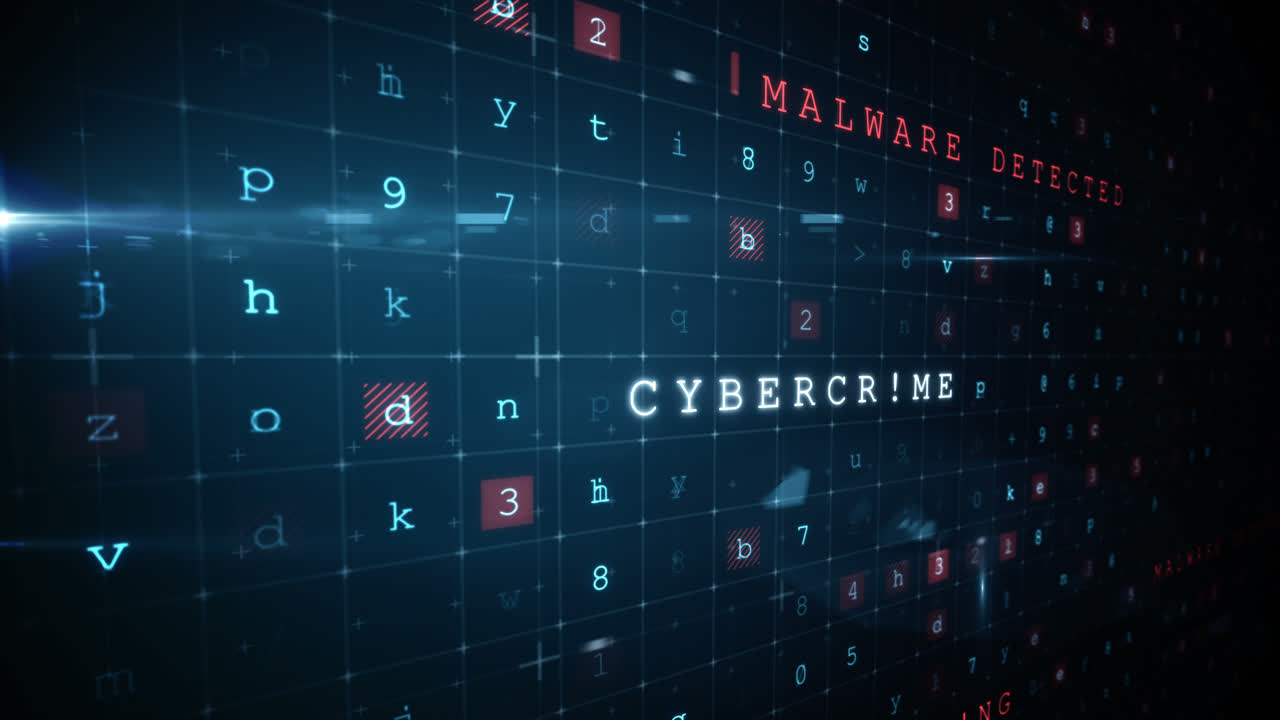 señal de advertencia generada digitalmente para el fraude en línea