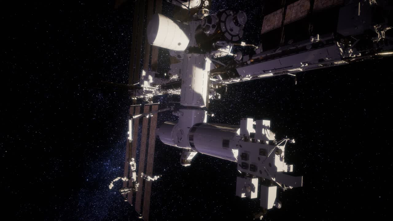 International Space Station in outer space
