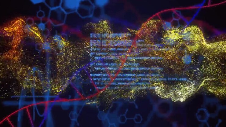 Animazione di DNA Digitale e Visualizzazione Dati Molecolari