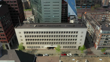 spaarbank rotterdam en botersloot street, rotterdam, países bajos
