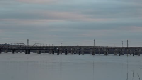 A-lot-of-bridges-over-the-Susquehanna-River-near-Harrisburg,-Pennsylvania