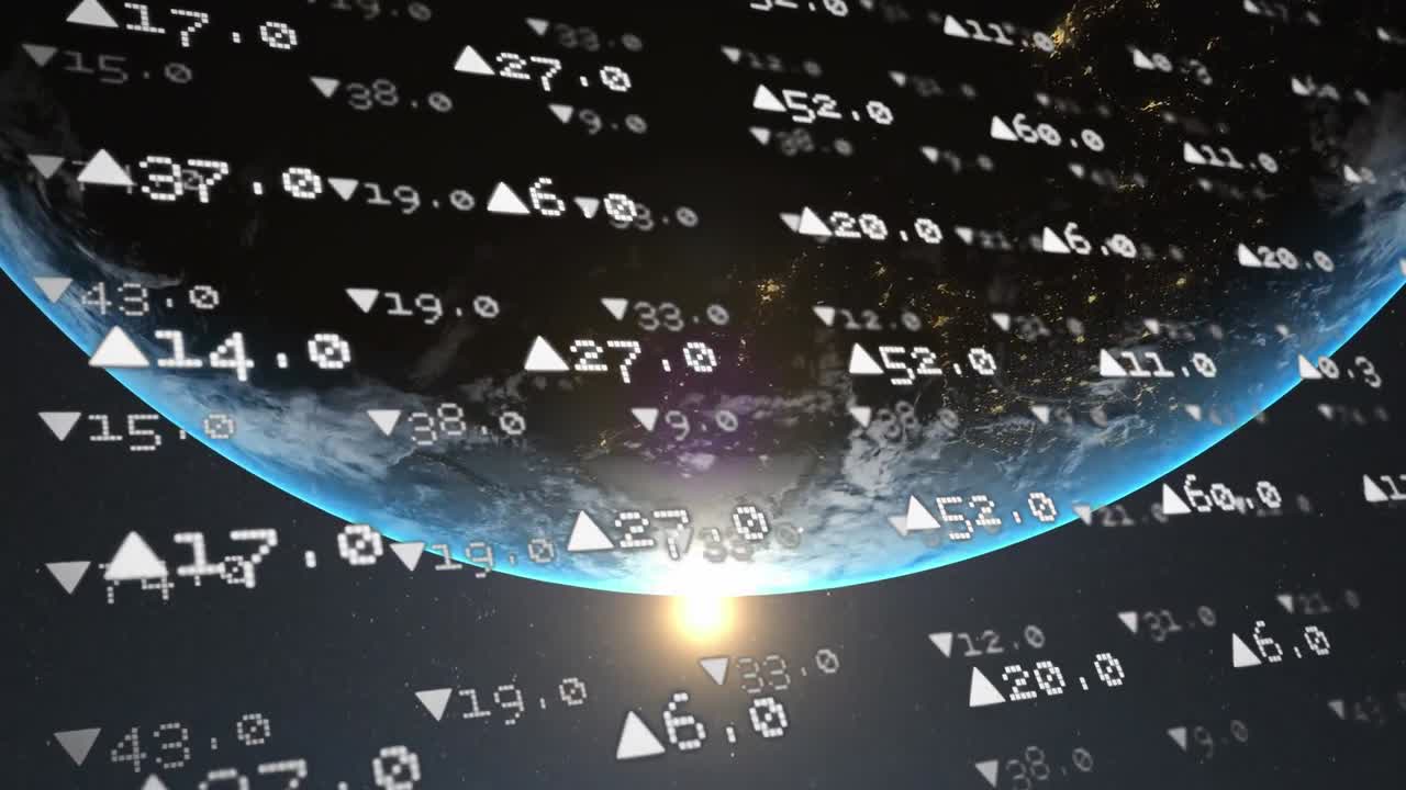 지구상의 금융 및 비즈니스 데이터입니다.