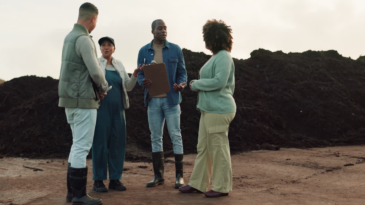 팀워크, 농부 및 농업에 대한 토론