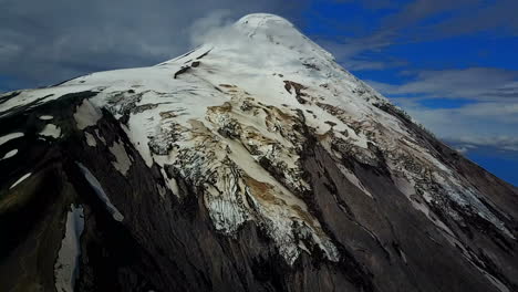 drone del volcán osorno en chile
