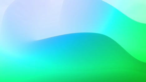 abstract looped 4k bg, surface with waves. liquid blue green gradient of paint with internal glow forms hills or peaks that change smoothly in cycle. beautiful color transitions.