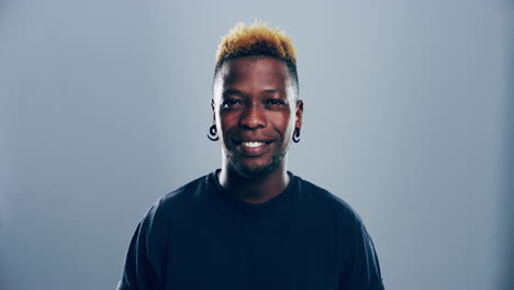 portrait of a smiling man