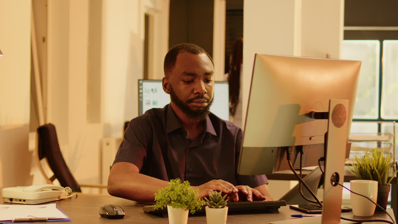 Workspace in an office