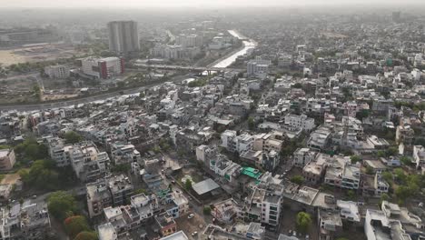 busy roads and flyovers in jaipur's urban landscape.
