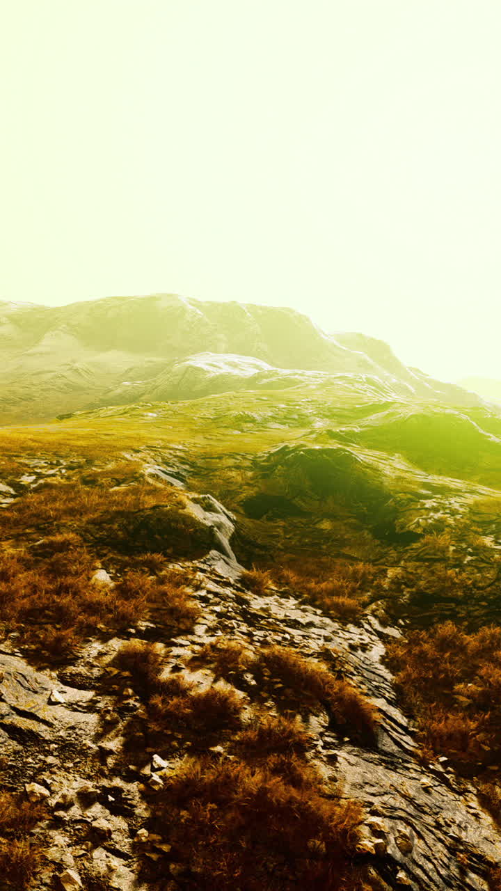 un paisaje montañoso pintoresco