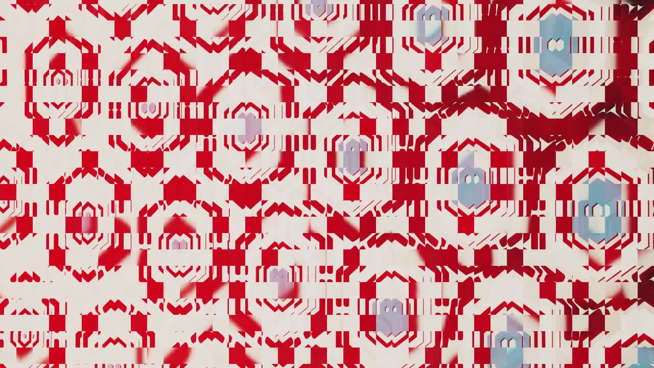 kaleidoscopio en movimiento. gráficos en movimiento de 4k