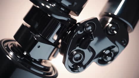 close-up of a mechanical device