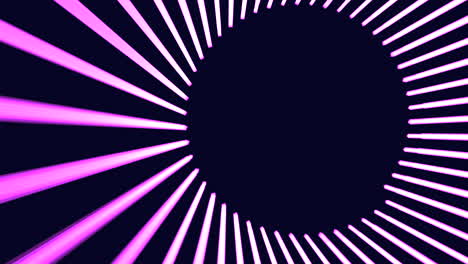 abstract purple lines pattern in dark space