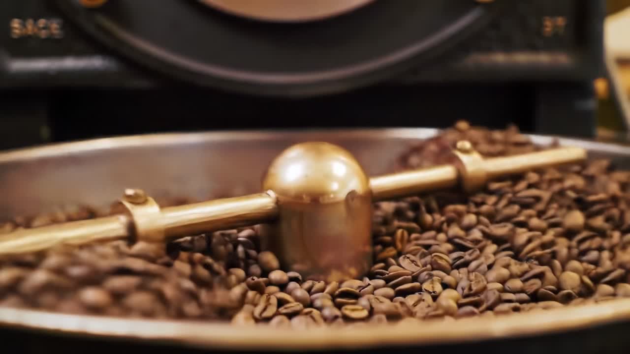 A Close-Up Look at the Coffee Roasting Process: Discovering the Visual Transformation of Fresh Coffee Beans and the Art of Roasting