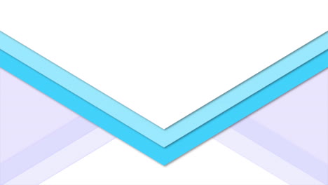 motion intro geometric blue triangles abstract background