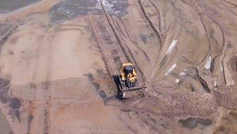 Toma-Aérea-De-Dragado-De-Playa