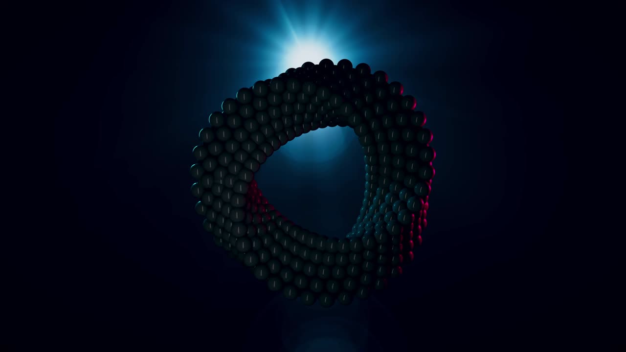 fondo de bucle de anillo abstracto