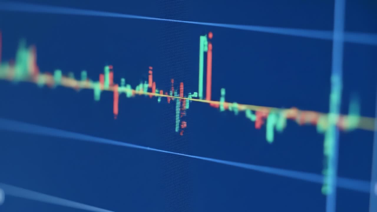 Analysts review stock market data visualized through candlestick patterns. They interpret price movements to make better trading decisions.
