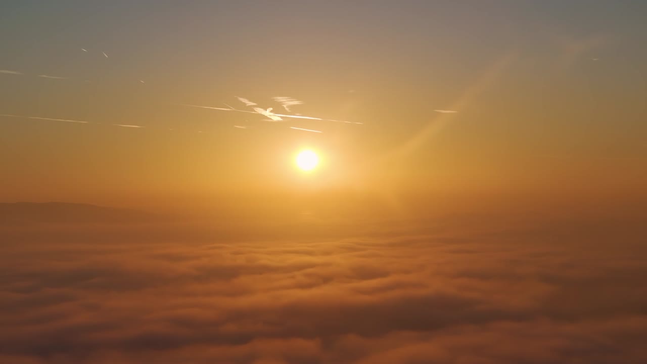 Unbelievable fog conditions in Dublin 4K Cinematic Drone Footage 13- Co.Dublin - Ireland