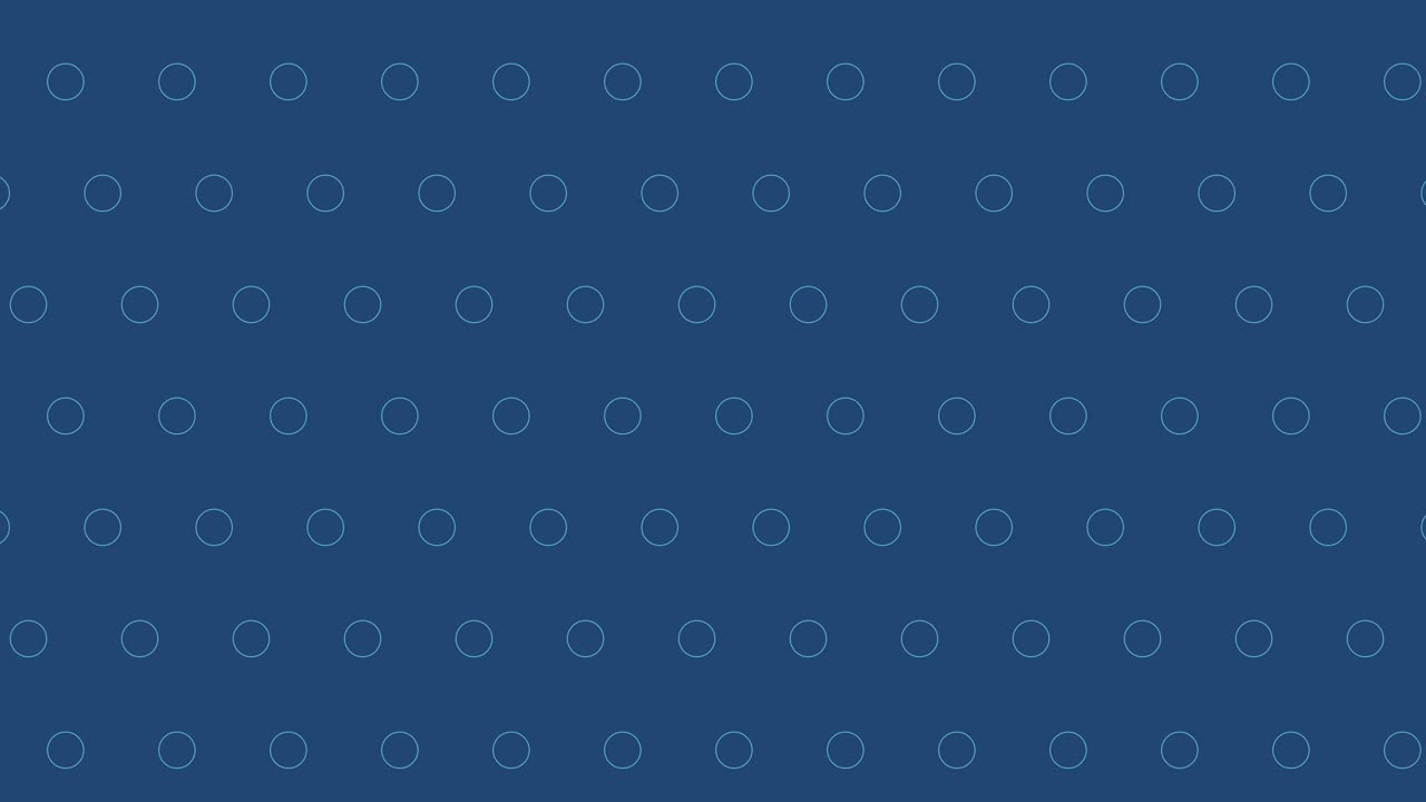 파란색 배경에 있는 원 패턴