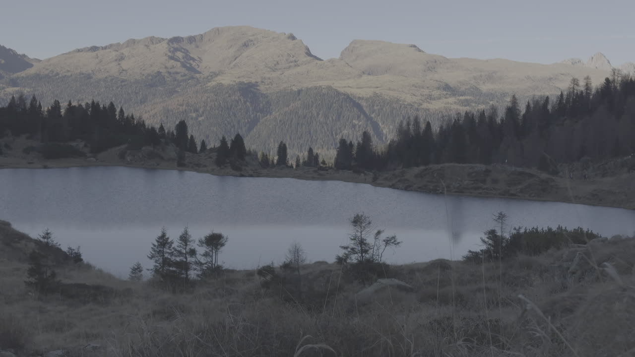 Mountain Lake in the Alps