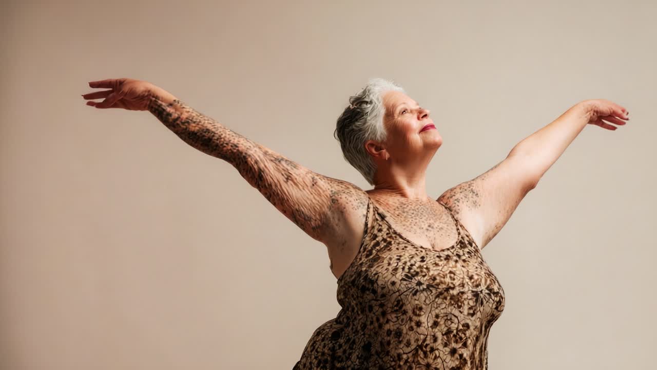 A Graceful Celebration of Individuality: Embracing Beauty and Confidence in Every Moment, Captured by Expressions of Joy and Freedom in a Timeless Artistic Setting