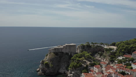 approaching kings landing in dubrovnik, croatia.