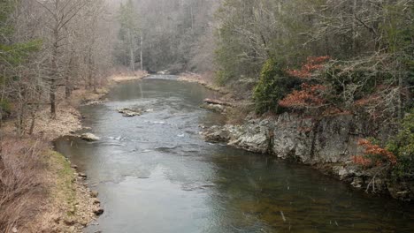 linville river above linville falls in 4k