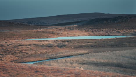 varanger 반도의 황량한 북쪽 풍경