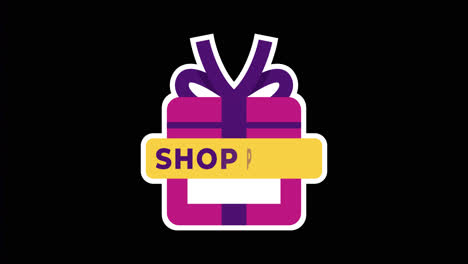 shopping gift box