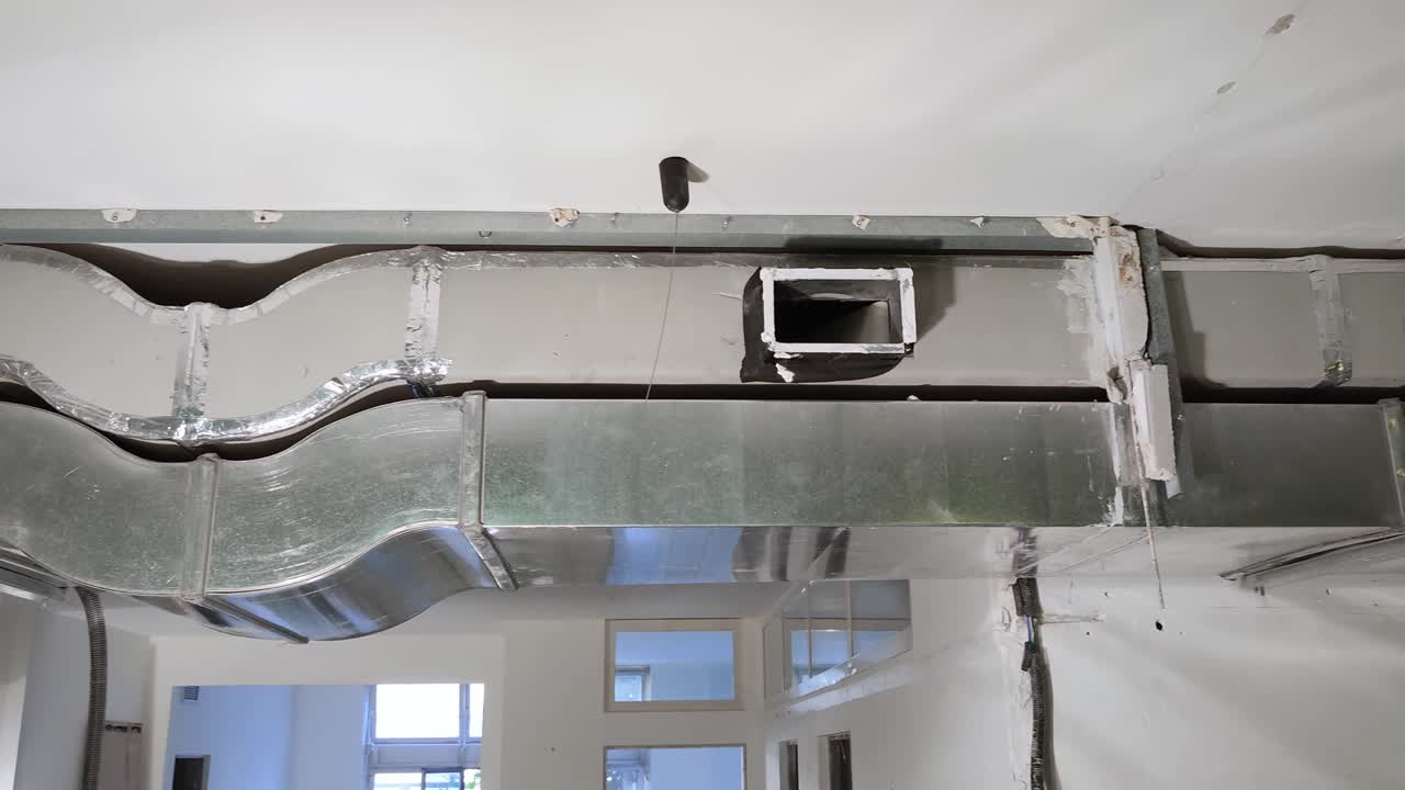 Office spaces. Electrical system and air condition system