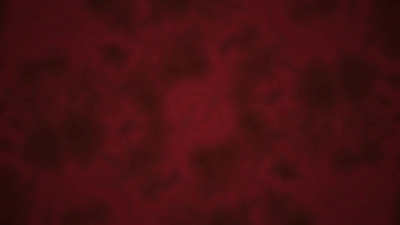 Abstract Dark Red Kaleidoscopic Pattern Morphing Background Loop