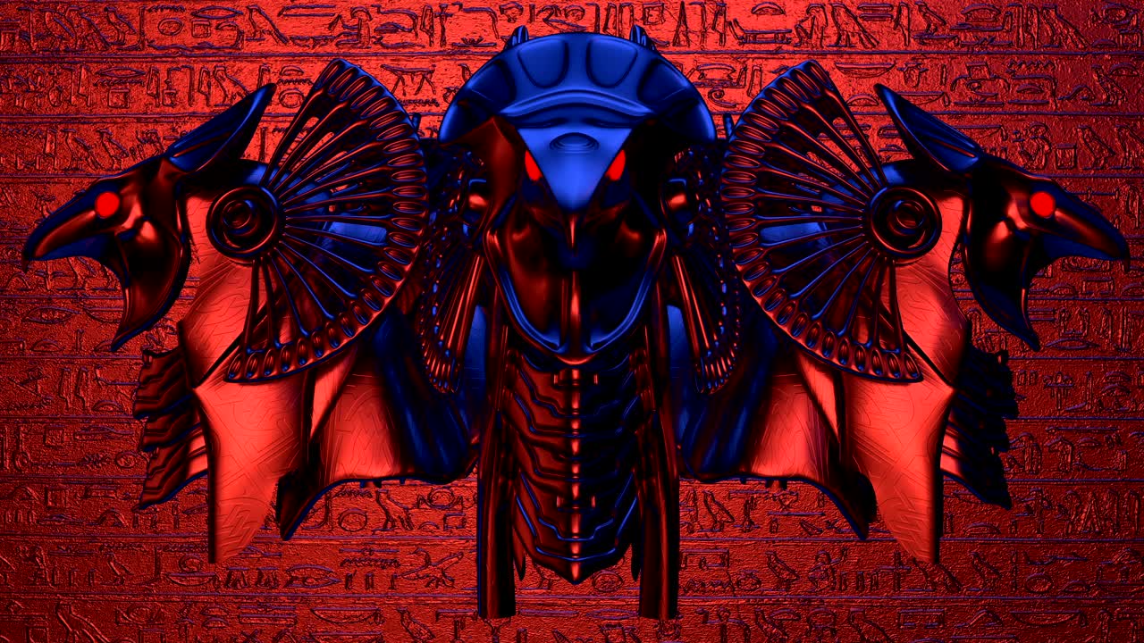 el bucle de la cabeza de horus vj