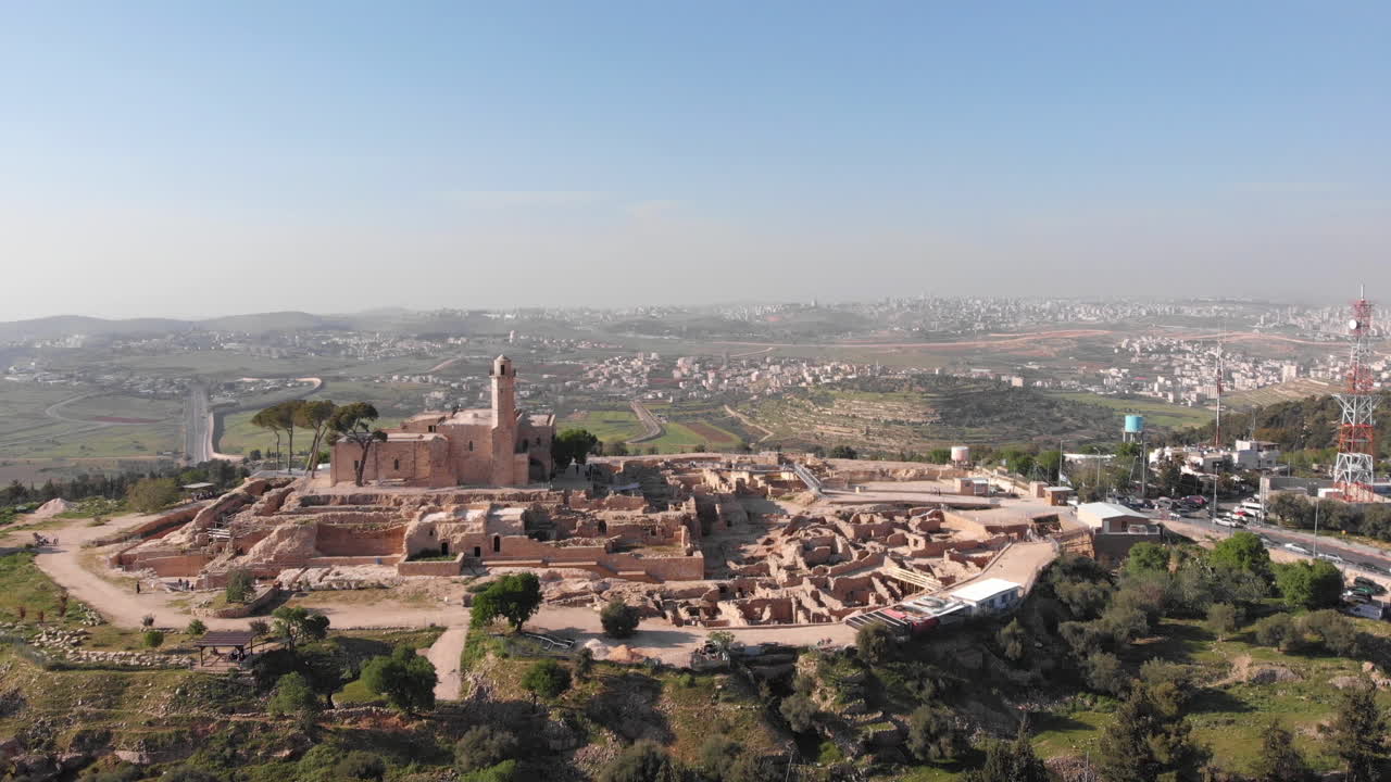 예언자 네비 사무엘 국립 공원 공중 사진