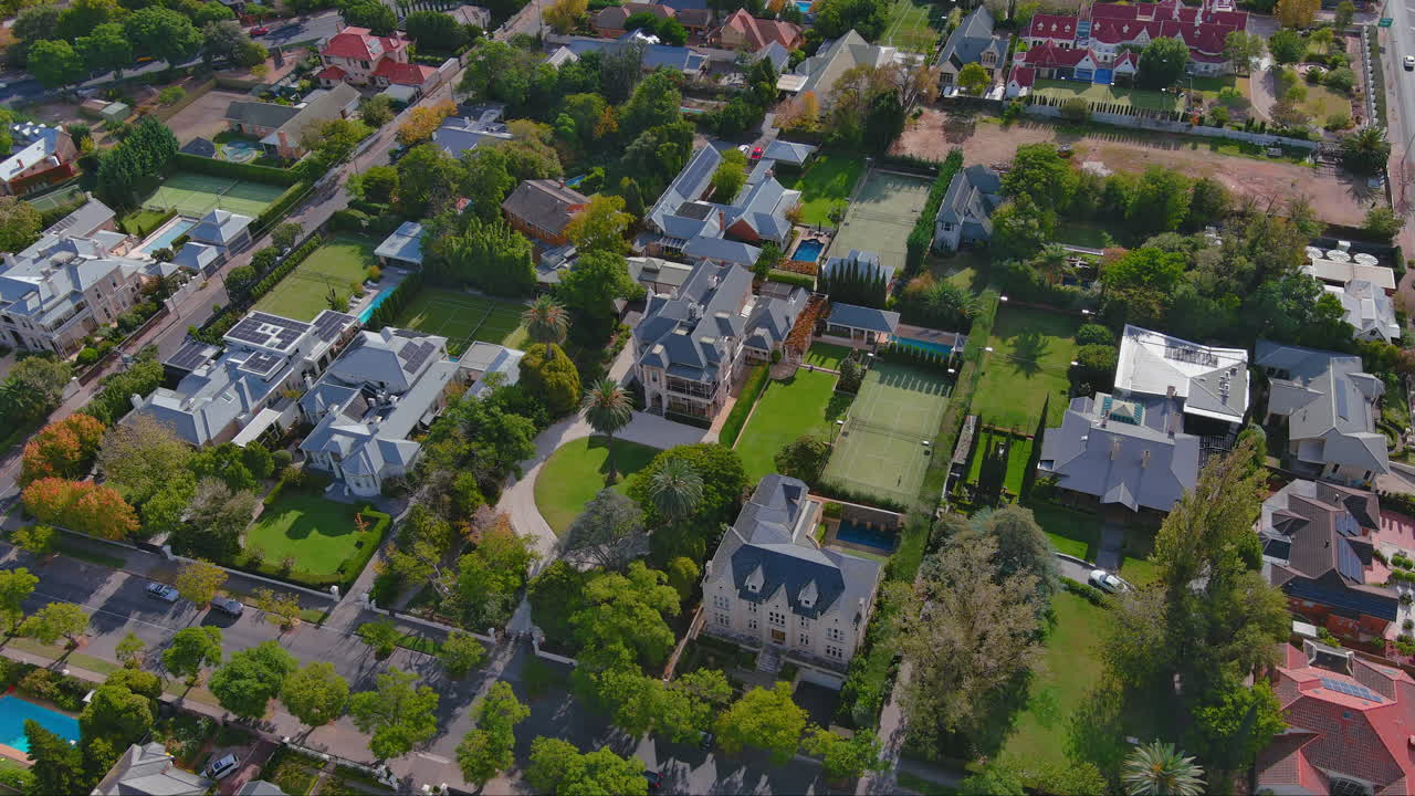 Adelaide Mansions Aerial Adelaide Rich Suburb