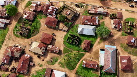 shot of a village in the western part of nigeria