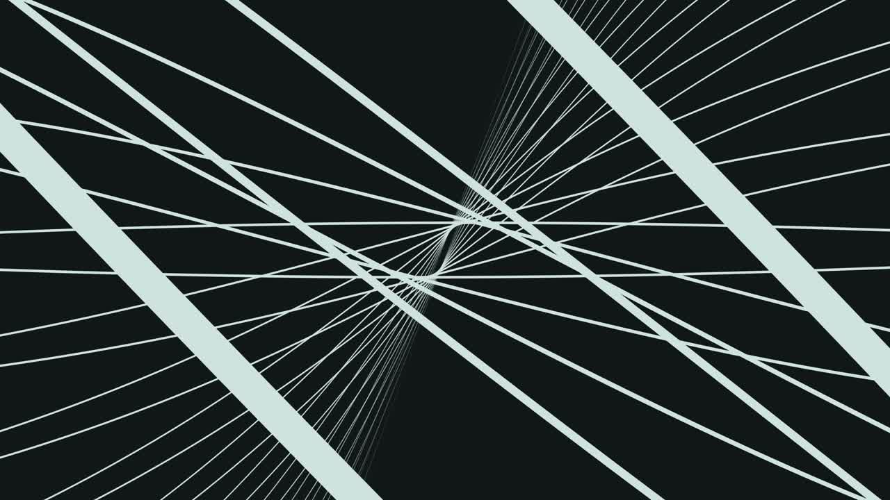 animación abstracta de líneas. fondo abstracto de líneas que se mueven en el espacio