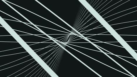 abstract animation of lines. abstract background of lines moving in space