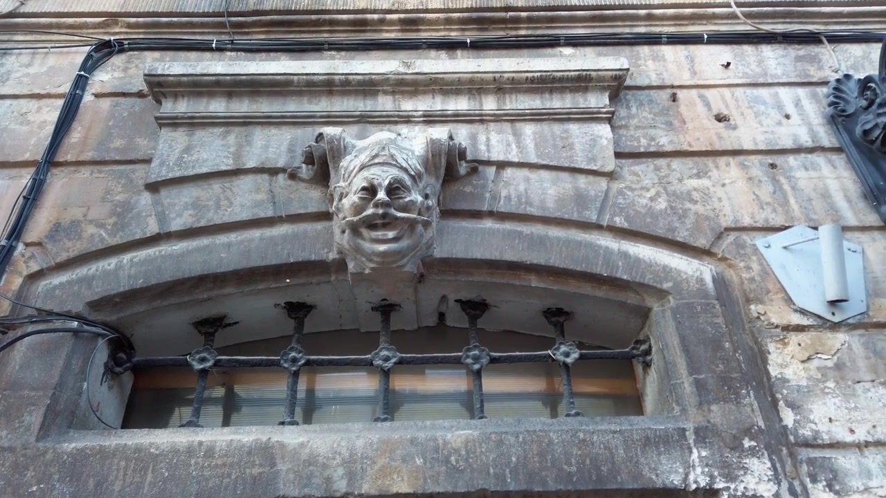 Parede de edifício antigo, século XVII