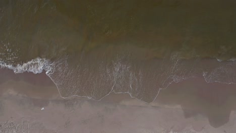 Waves-Onto-Shoreline-Of-Baltic-Sea-In-Summertime