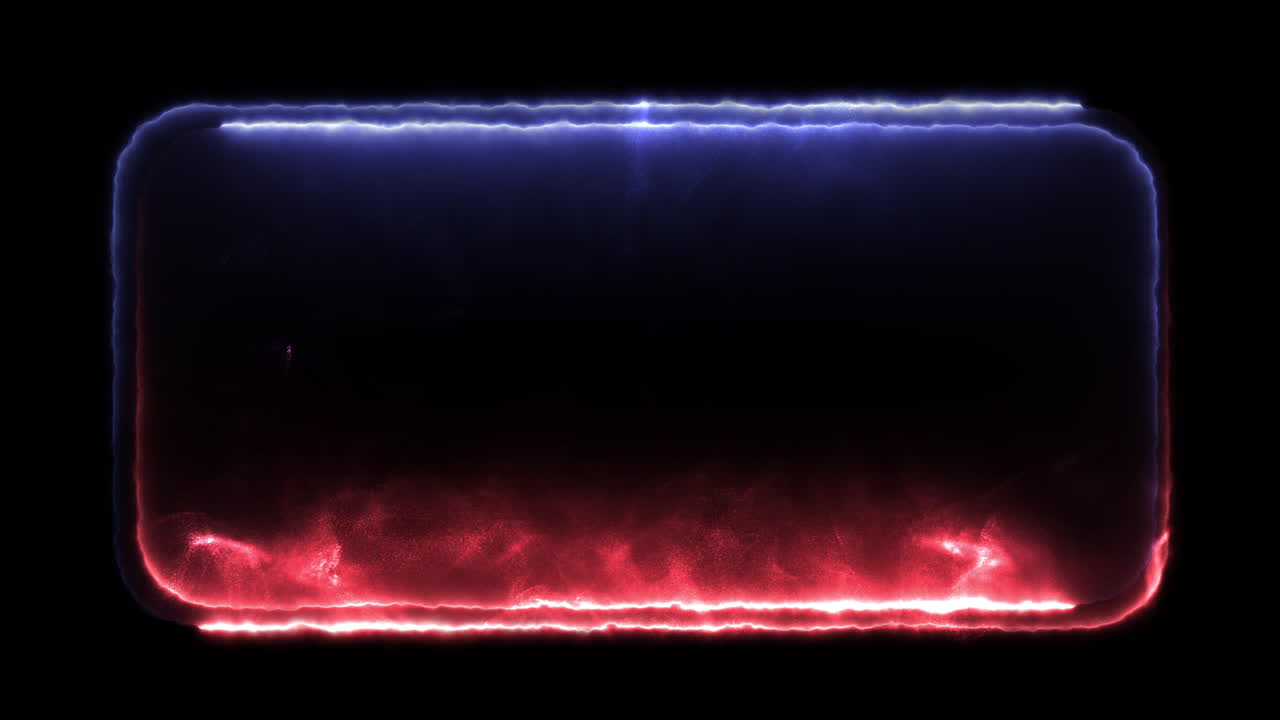 High-Tech Energy Loop Red Blue Glow with Dust Motion