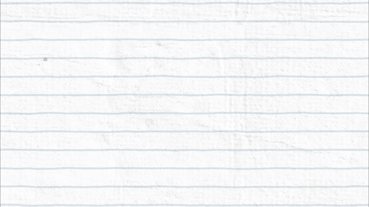 Animation of several schoolchildren and school materials on a white background