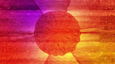 abstract art background loop